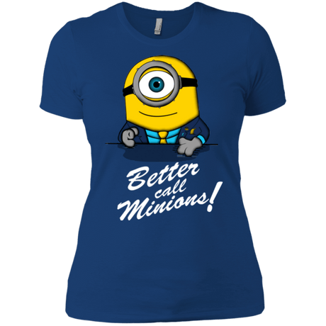 T-Shirts Royal / X-Small Better Call Minons Women's Premium T-Shirt