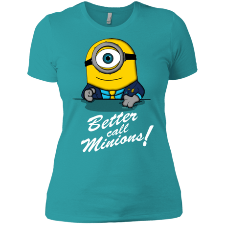 T-Shirts Tahiti Blue / X-Small Better Call Minons Women's Premium T-Shirt
