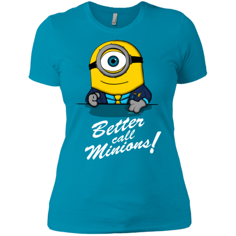 T-Shirts Turquoise / X-Small Better Call Minons Women's Premium T-Shirt
