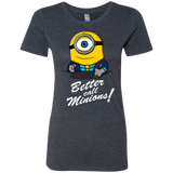 T-Shirts Vintage Navy / Small Better Call Minons Women's Triblend T-Shirt