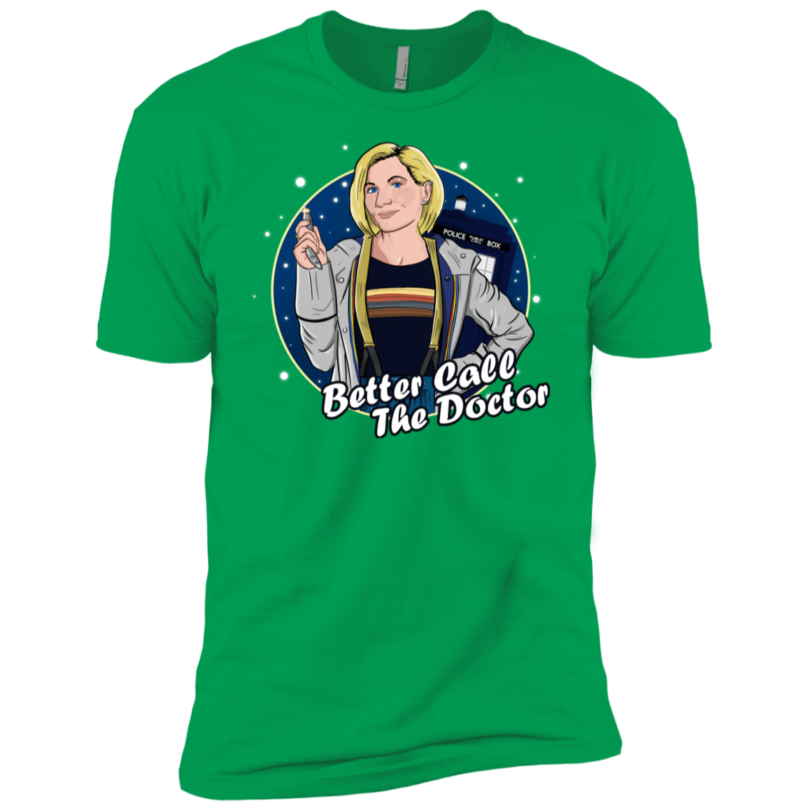 T-Shirts Kelly Green / YXS Better Call the Doctor Boys Premium T-Shirt