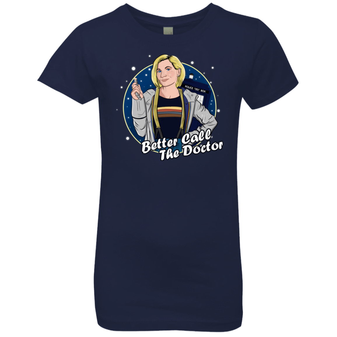 T-Shirts Midnight Navy / YXS Better Call the Doctor Girls Premium T-Shirt