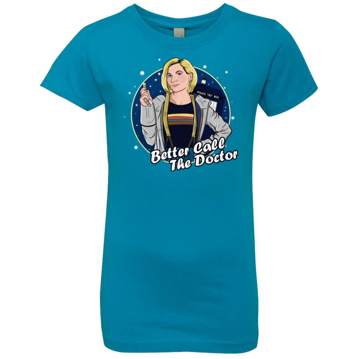 T-Shirts Turquoise / YXS Better Call the Doctor Girls Premium T-Shirt
