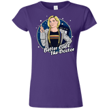 T-Shirts Purple / S Better Call the Doctor Junior Slimmer-Fit T-Shirt