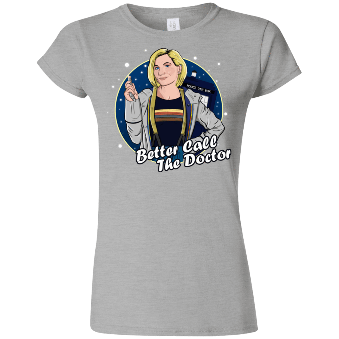 T-Shirts Sport Grey / S Better Call the Doctor Junior Slimmer-Fit T-Shirt