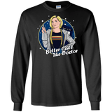 T-Shirts Black / S Better Call the Doctor Men's Long Sleeve T-Shirt