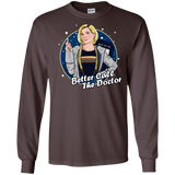 T-Shirts Dark Chocolate / S Better Call the Doctor Men's Long Sleeve T-Shirt