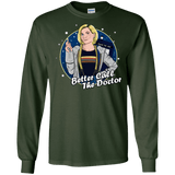 T-Shirts Forest Green / S Better Call the Doctor Men's Long Sleeve T-Shirt