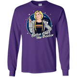 T-Shirts Purple / S Better Call the Doctor Men's Long Sleeve T-Shirt