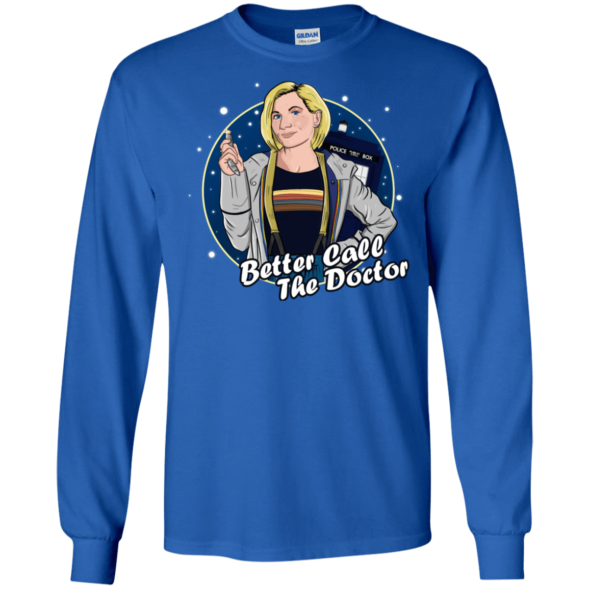 T-Shirts Royal / S Better Call the Doctor Men's Long Sleeve T-Shirt