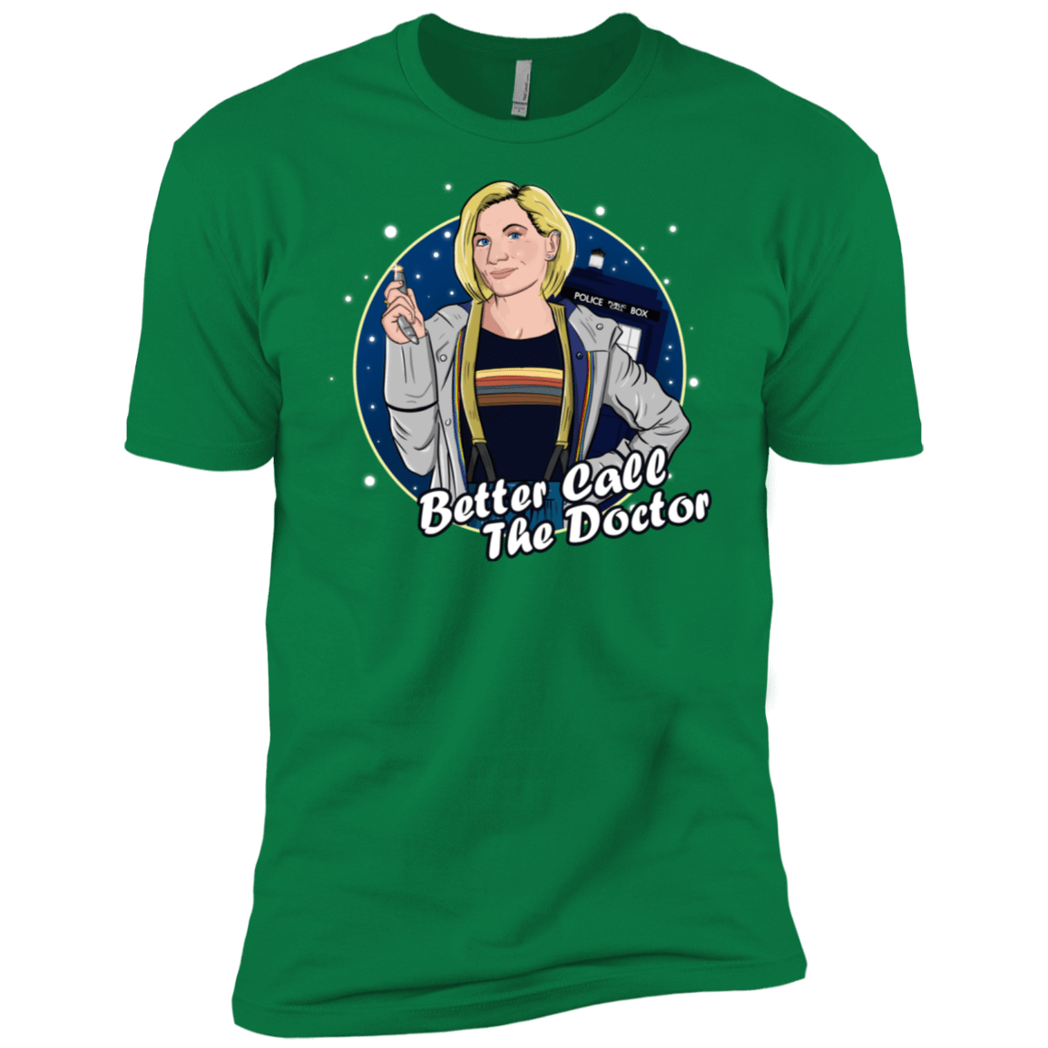 T-Shirts Kelly Green / X-Small Better Call the Doctor Men's Premium T-Shirt