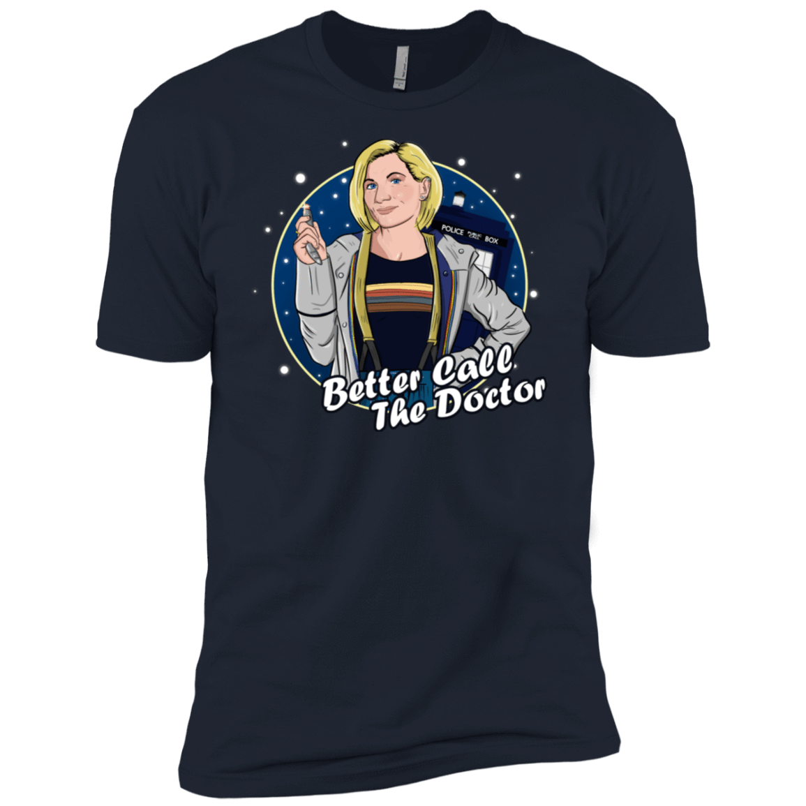 T-Shirts Midnight Navy / X-Small Better Call the Doctor Men's Premium T-Shirt