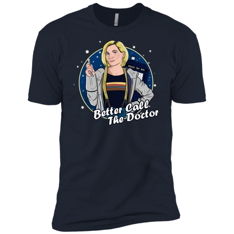 T-Shirts Midnight Navy / X-Small Better Call the Doctor Men's Premium T-Shirt