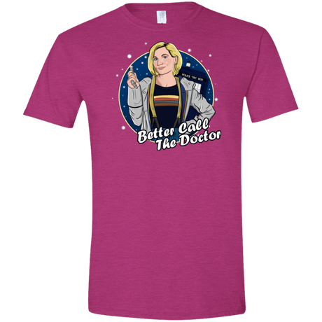 T-Shirts Antique Heliconia / S Better Call the Doctor Men's Semi-Fitted Softstyle