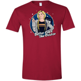 T-Shirts Cardinal Red / S Better Call the Doctor Men's Semi-Fitted Softstyle