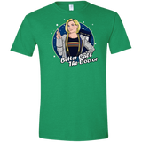 T-Shirts Heather Irish Green / S Better Call the Doctor Men's Semi-Fitted Softstyle