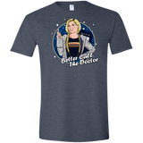 T-Shirts Heather Navy / S Better Call the Doctor Men's Semi-Fitted Softstyle