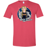 T-Shirts Heather Red / S Better Call the Doctor Men's Semi-Fitted Softstyle