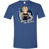 T-Shirts Heather Royal / X-Small Better Call the Doctor Men's Semi-Fitted Softstyle