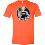 T-Shirts Orange / S Better Call the Doctor Men's Semi-Fitted Softstyle