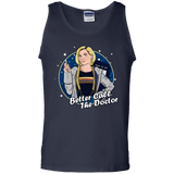 T-Shirts Navy / S Better Call the Doctor Men's Tank Top