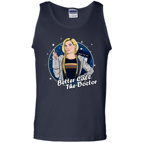 T-Shirts Navy / S Better Call the Doctor Men's Tank Top