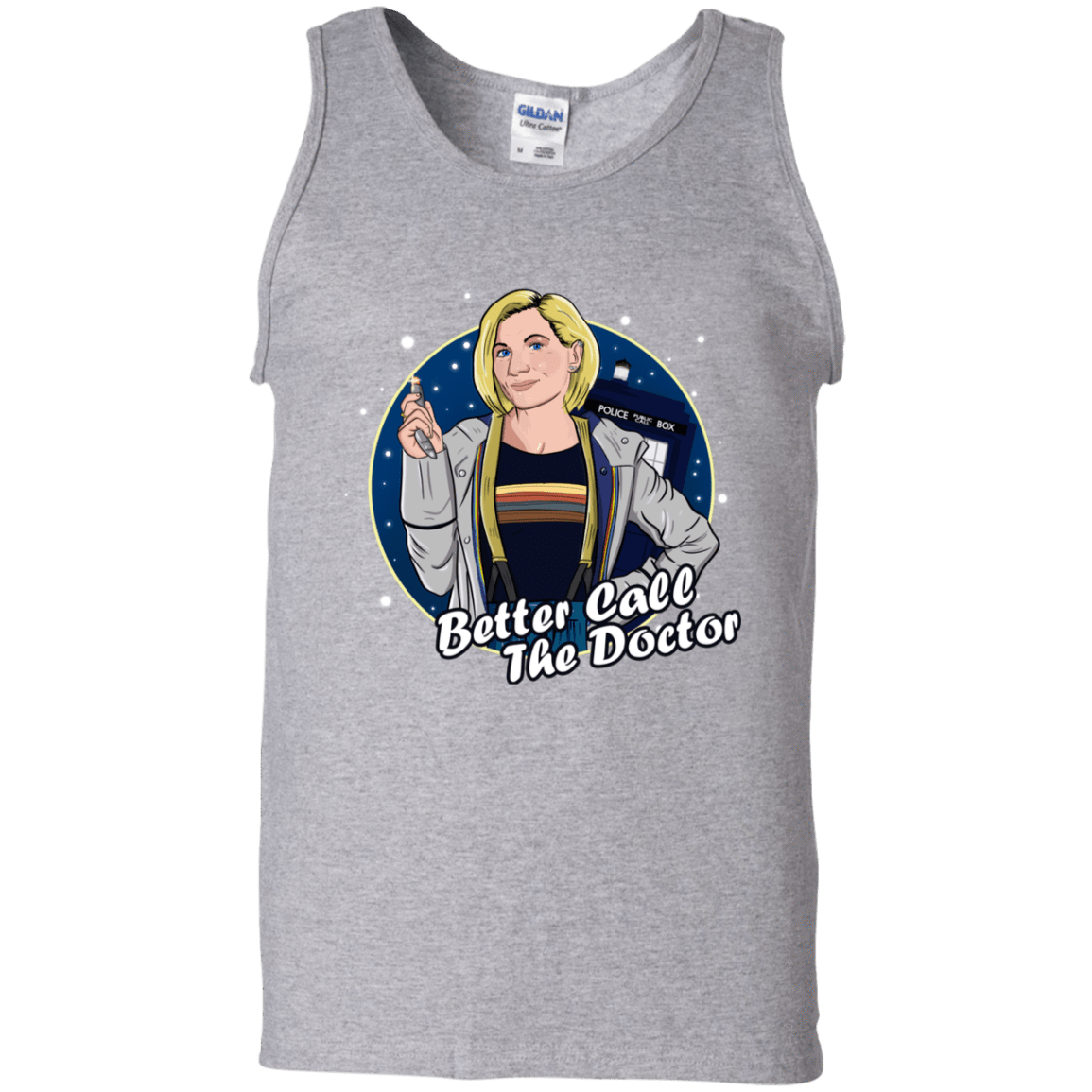 T-Shirts Sport Grey / S Better Call the Doctor Men's Tank Top