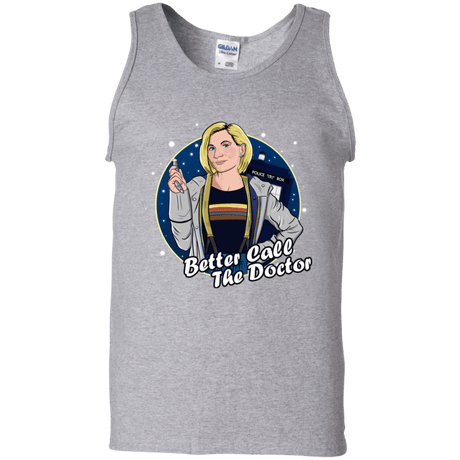 T-Shirts Sport Grey / S Better Call the Doctor Men's Tank Top