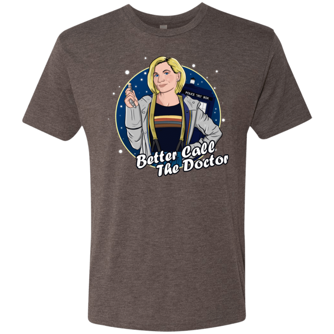 T-Shirts Macchiato / S Better Call the Doctor Men's Triblend T-Shirt