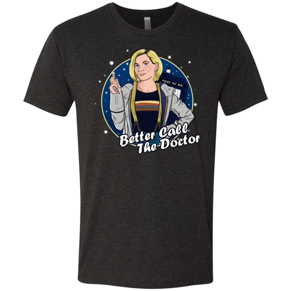 T-Shirts Vintage Black / S Better Call the Doctor Men's Triblend T-Shirt