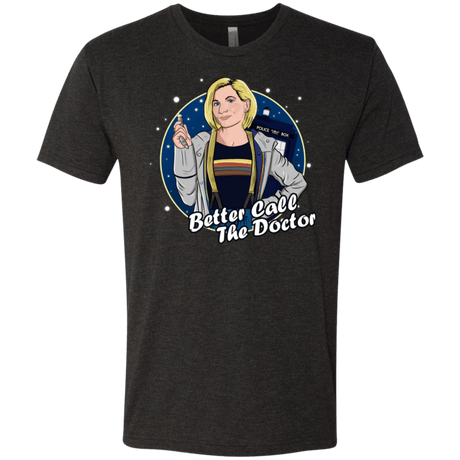 T-Shirts Vintage Black / S Better Call the Doctor Men's Triblend T-Shirt