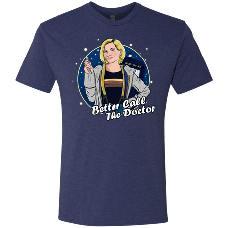 T-Shirts Vintage Navy / S Better Call the Doctor Men's Triblend T-Shirt