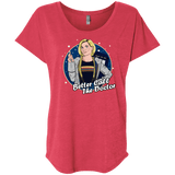 T-Shirts Vintage Red / X-Small Better Call the Doctor Triblend Dolman Sleeve