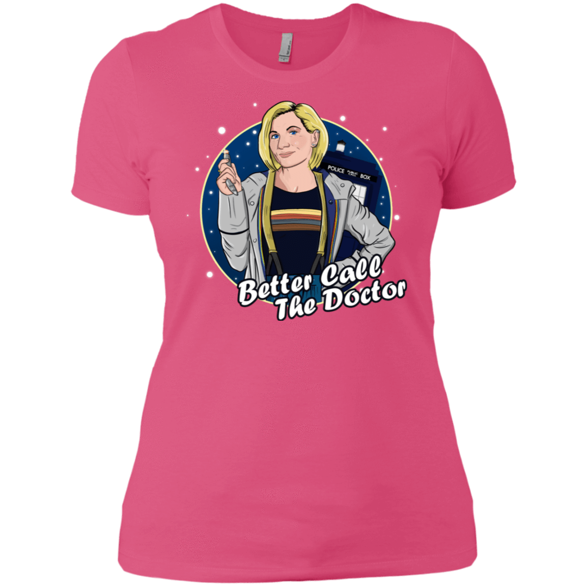 T-Shirts Hot Pink / X-Small Better Call the Doctor Women's Premium T-Shirt