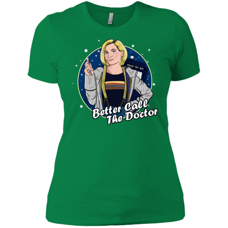 T-Shirts Kelly Green / X-Small Better Call the Doctor Women's Premium T-Shirt