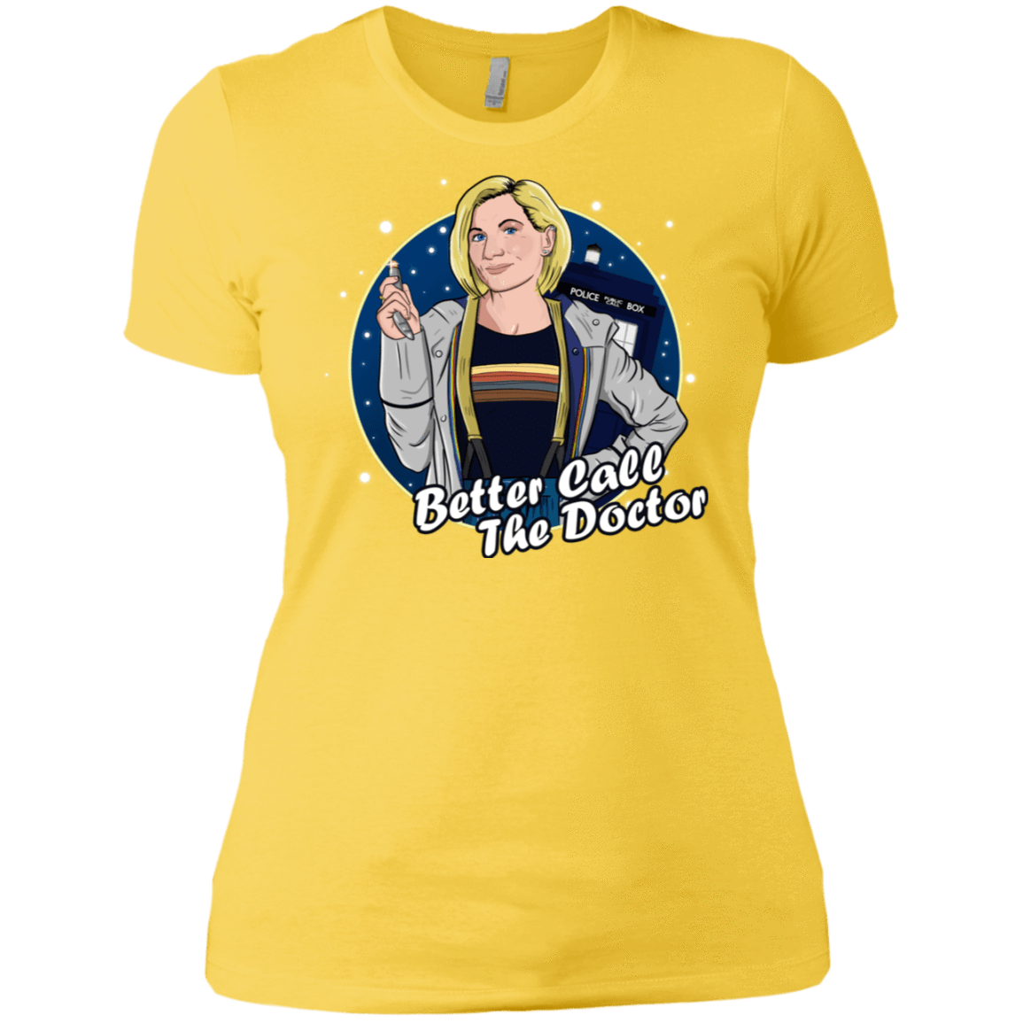 T-Shirts Vibrant Yellow / X-Small Better Call the Doctor Women's Premium T-Shirt