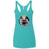 T-Shirts Tahiti Blue / X-Small Better Call the Doctor Women's Triblend Racerback Tank