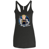 T-Shirts Vintage Black / X-Small Better Call the Doctor Women's Triblend Racerback Tank