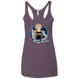 T-Shirts Vintage Purple / X-Small Better Call the Doctor Women's Triblend Racerback Tank