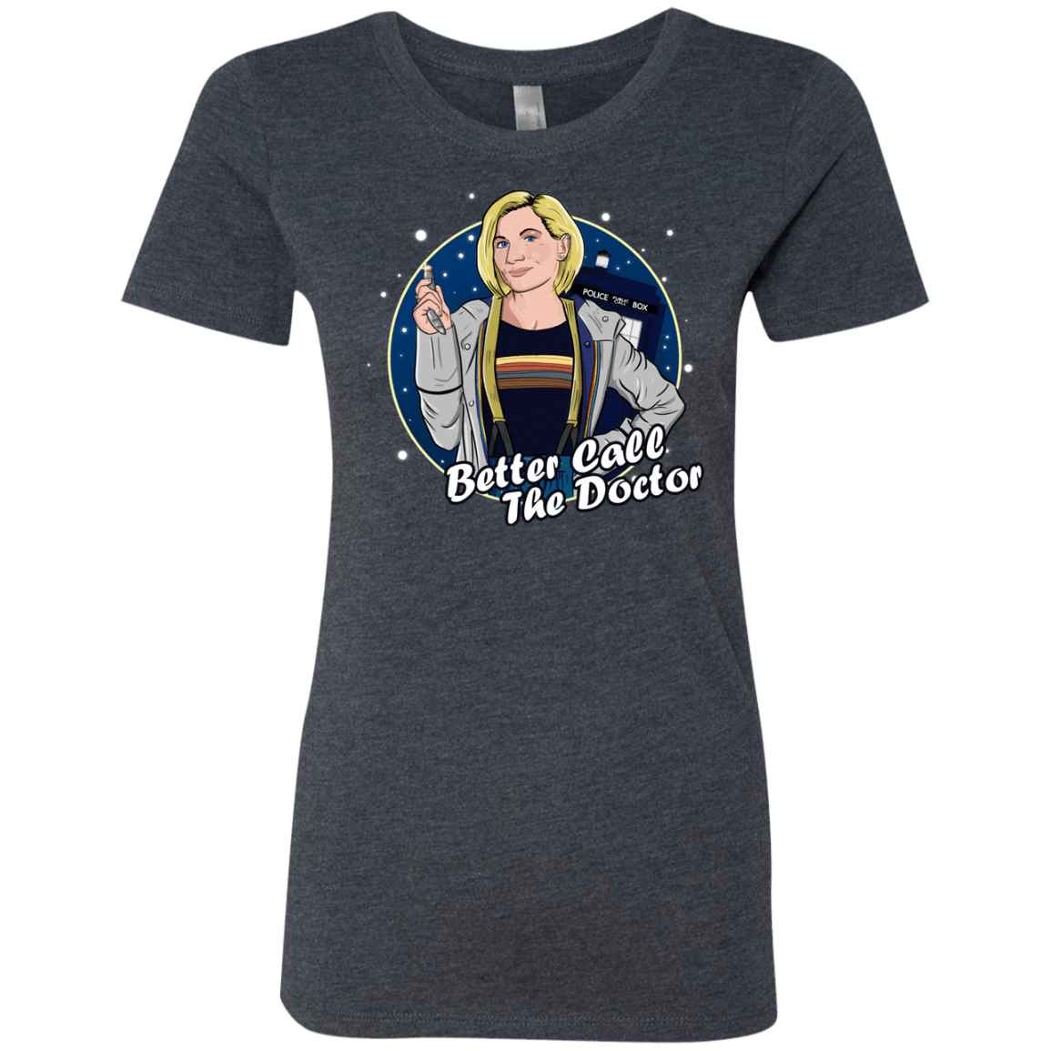T-Shirts Vintage Navy / S Better Call the Doctor Women's Triblend T-Shirt
