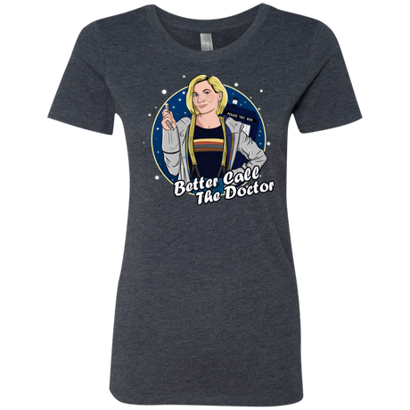 T-Shirts Vintage Navy / S Better Call the Doctor Women's Triblend T-Shirt
