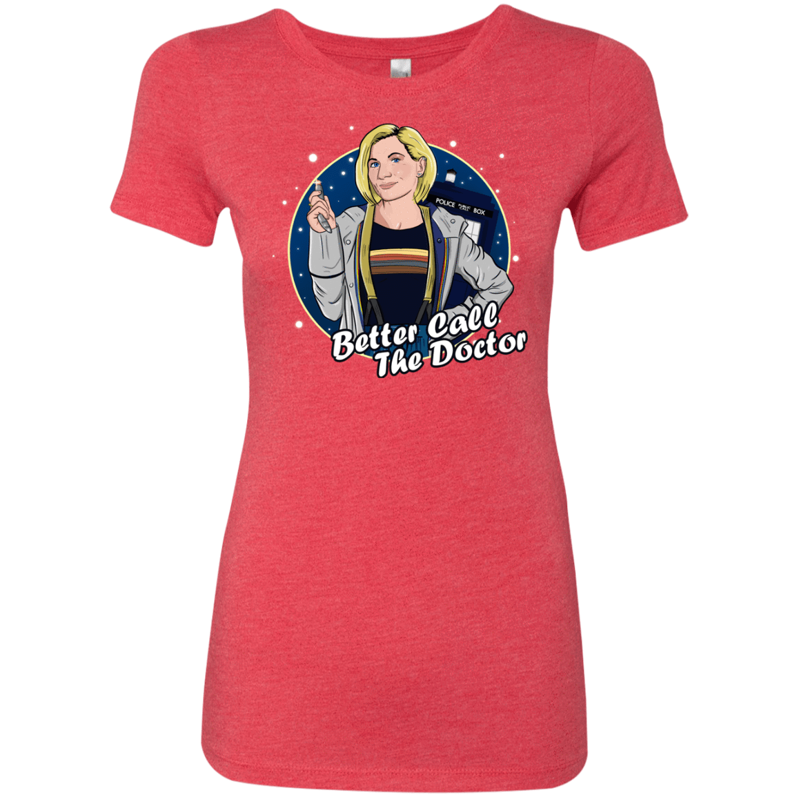 T-Shirts Vintage Red / S Better Call the Doctor Women's Triblend T-Shirt