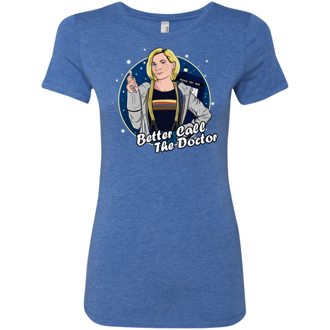 T-Shirts Vintage Royal / S Better Call the Doctor Women's Triblend T-Shirt