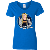 T-Shirts Royal / S Better Call the Doctor Women's V-Neck T-Shirt