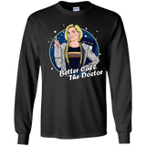 T-Shirts Black / YS Better Call the Doctor Youth Long Sleeve T-Shirt