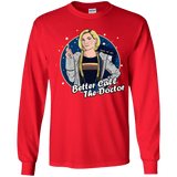 T-Shirts Red / YS Better Call the Doctor Youth Long Sleeve T-Shirt