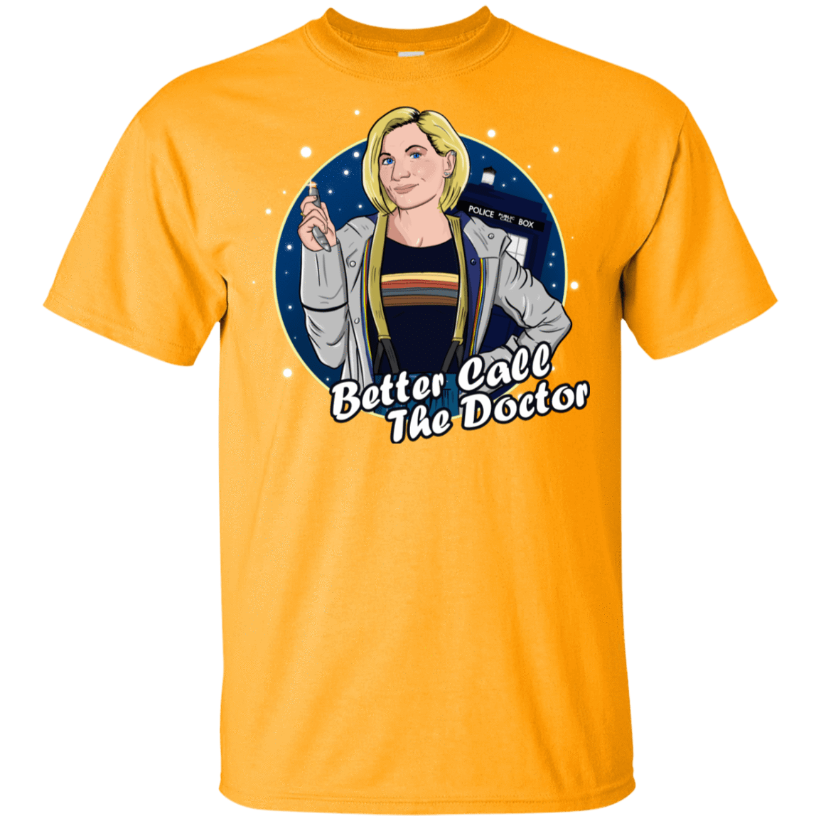 T-Shirts Gold / YXS Better Call the Doctor Youth T-Shirt
