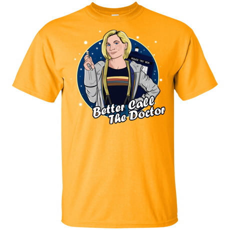 T-Shirts Gold / YXS Better Call the Doctor Youth T-Shirt