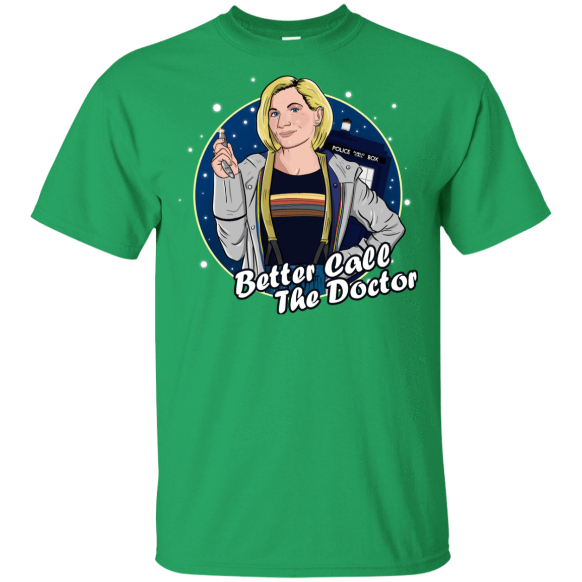 T-Shirts Irish Green / YXS Better Call the Doctor Youth T-Shirt
