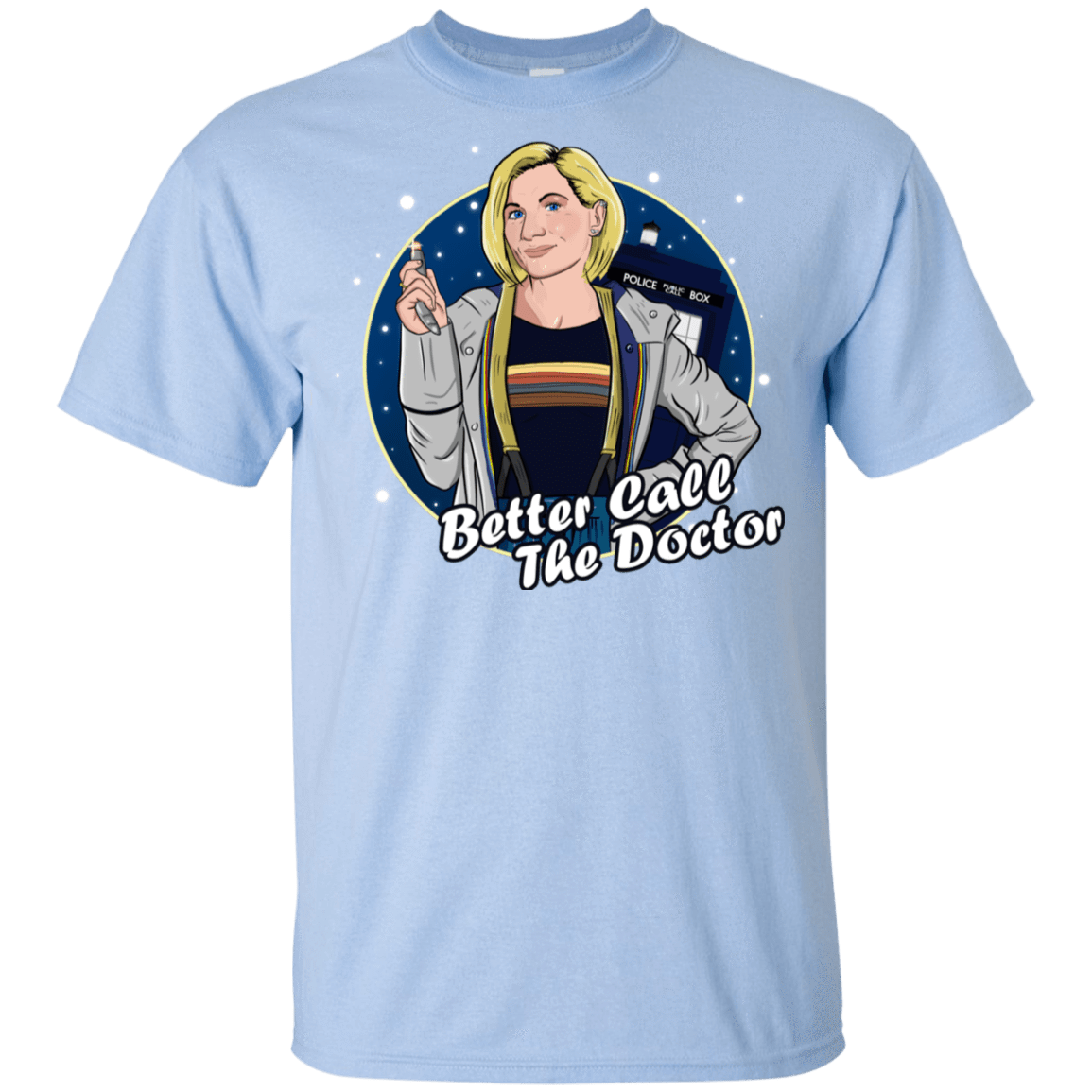T-Shirts Light Blue / YXS Better Call the Doctor Youth T-Shirt